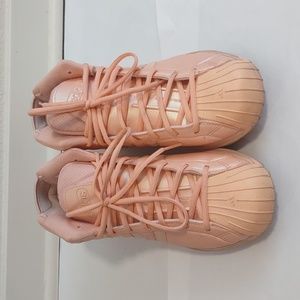 Adidas Pro Model 2G Glow Pink Mens Leather Basketball Shoes Size 11